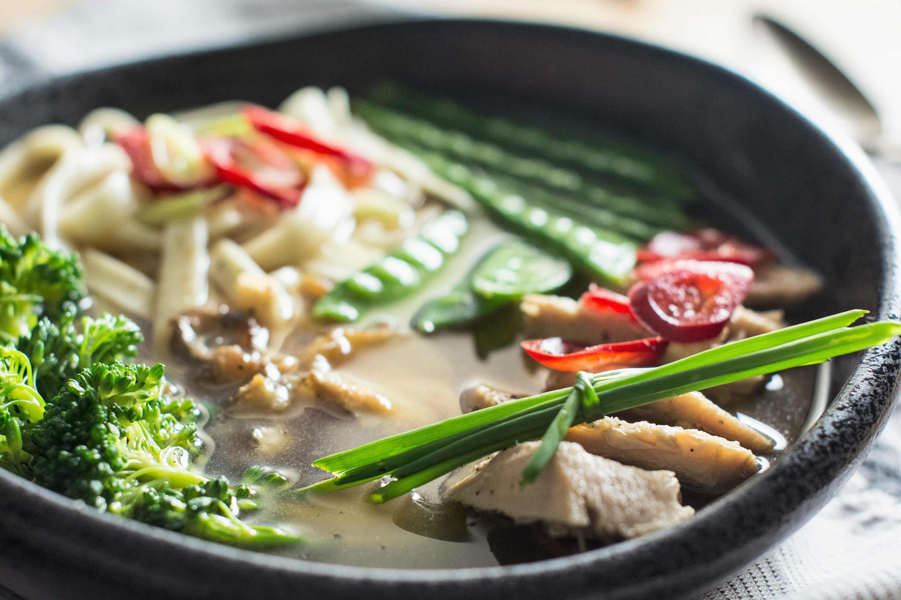 Healthy and EASY Homemade Chicken Broth in the Slow Cooker